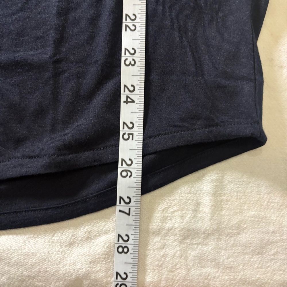 Cotton & Co Mens Small Short Sleeve Button Front Polo Shirt NWT Navy Casual - Picture 7 of 8